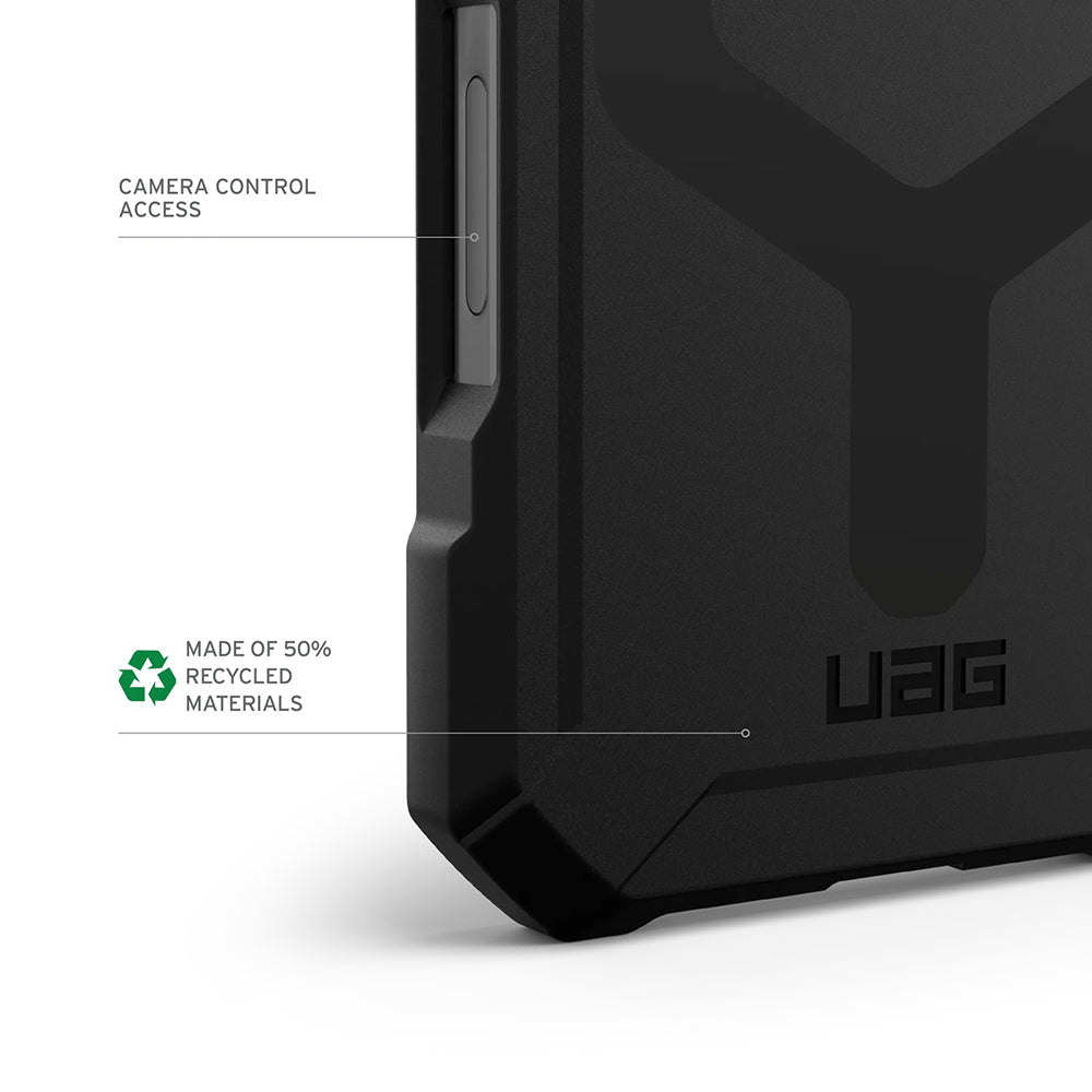 Funda MagSafe para Apple iPhone 17 Pro, Urban Armor Gear, Essential Armor, Negra