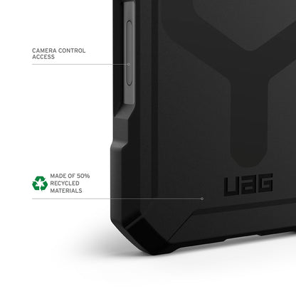 Funda MagSafe para Apple iPhone 17 Pro, Urban Armor Gear, Essential Armor, Negra