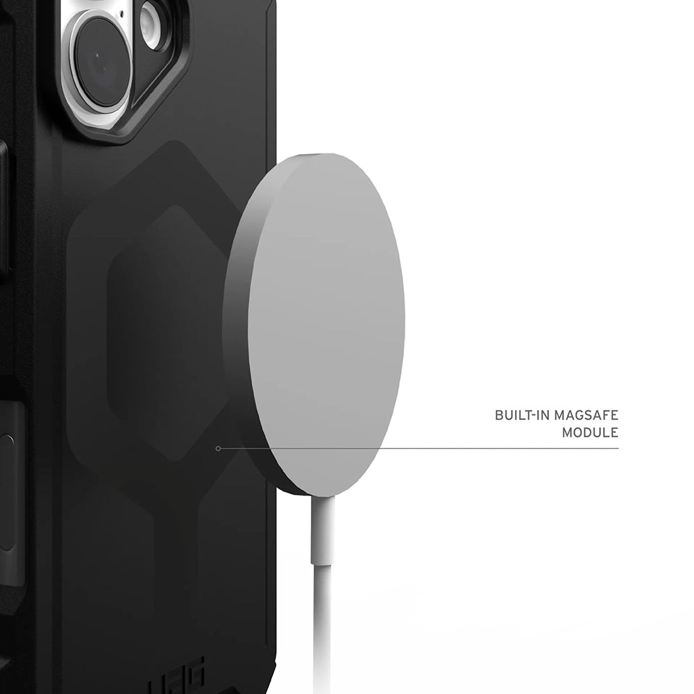 Funda MagSafe para Apple iPhone 17 Pro, Urban Armor Gear, Essential Armor, Negra