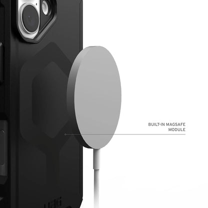 Funda MagSafe para Apple iPhone 17 Pro, Urban Armor Gear, Essential Armor, Negra