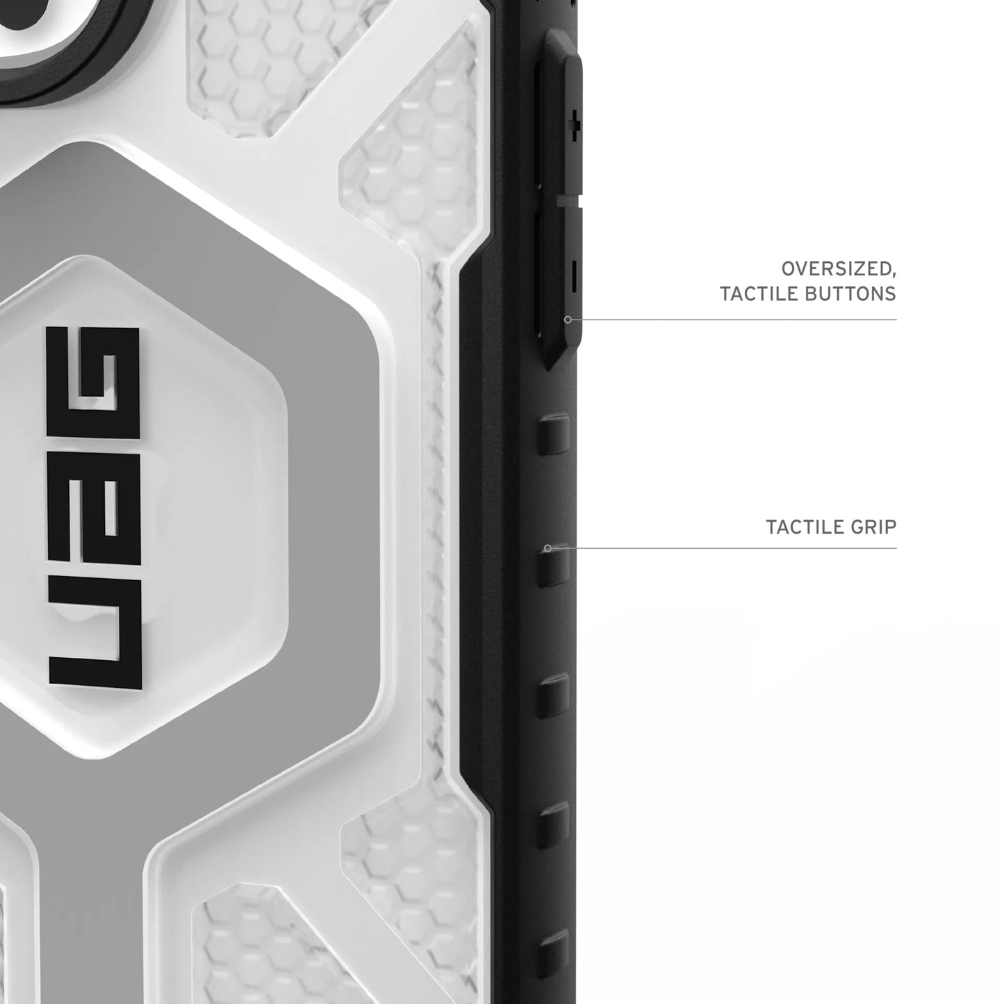 Funda MagSafe para Apple iPhone 17 Pro, Urban Armor Gear, Pathfinder Clear, Transparente