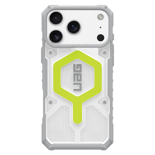 Funda MagSafe para Apple iPhone 17 Pro, Urban Armor Gear, Pathfinder Clear, Verde