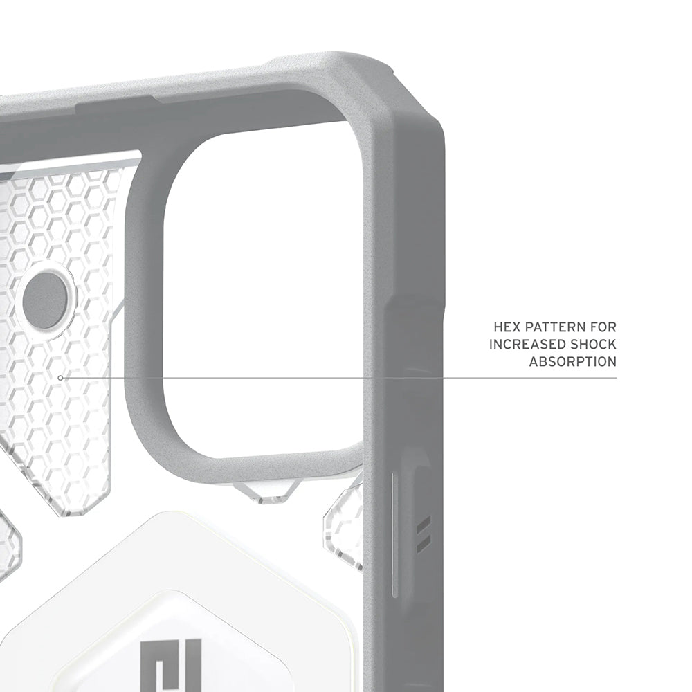 Funda MagSafe para Apple iPhone 17 Pro, Urban Armor Gear, Pathfinder Clear, Verde