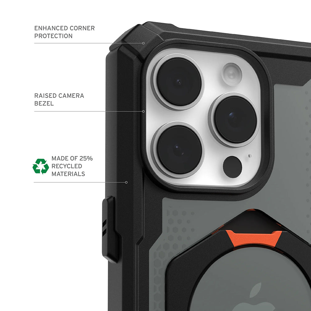 Funda MagSafe para Apple iPhone 17 Pro, Urban Armor Gear, Plasma XTE, Negra