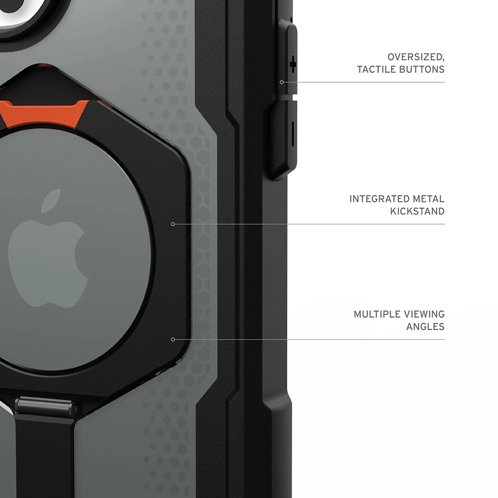 Funda MagSafe para Apple iPhone 17 Pro, Urban Armor Gear, Plasma XTE, Negra