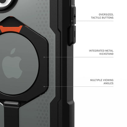 Funda MagSafe para Apple iPhone 17 Pro, Urban Armor Gear, Plasma XTE, Negra
