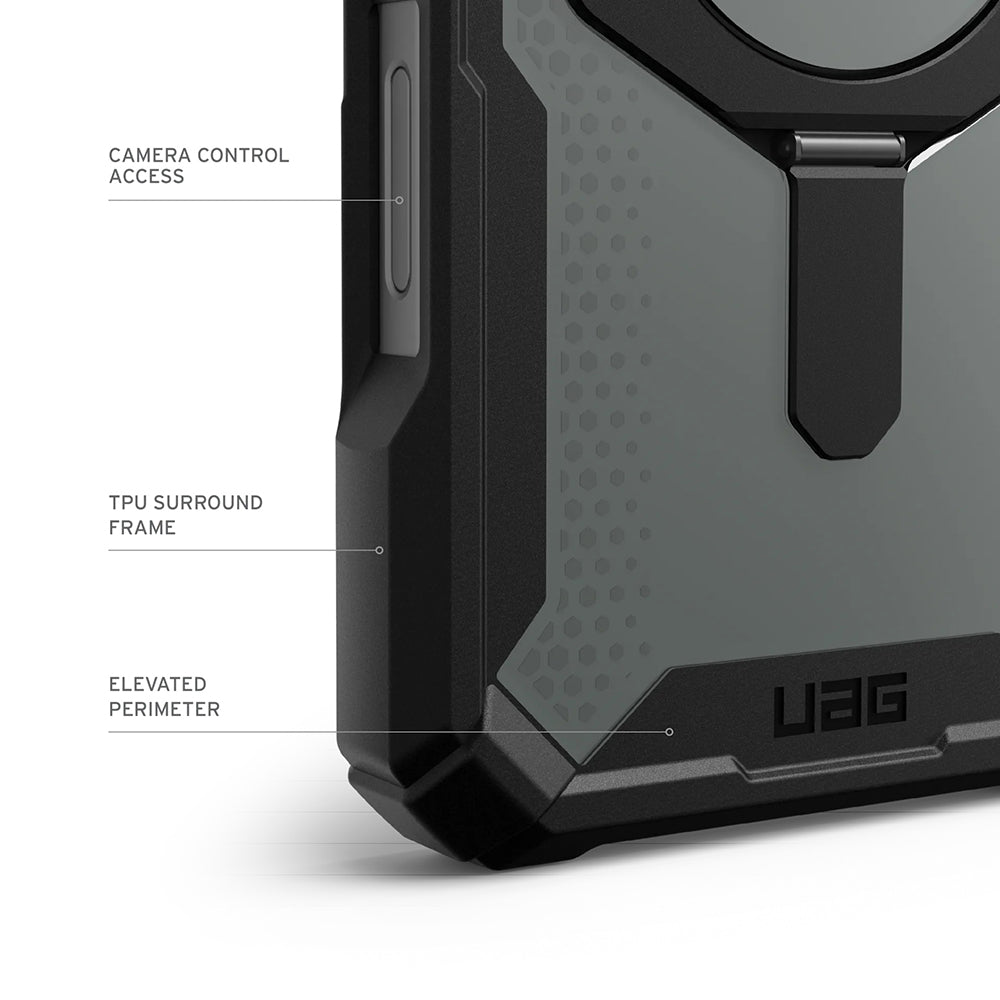 Funda MagSafe para Apple iPhone 17 Pro, Urban Armor Gear, Plasma XTE, Negra