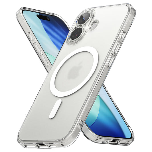 Funda MagSafe para Apple iPhone 17, Ringke, Fusion, Transparente Mate