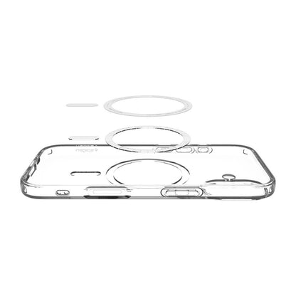 Funda MagSafe para Apple iPhone 17, Spigen, Liquid Crystal, Blanca
