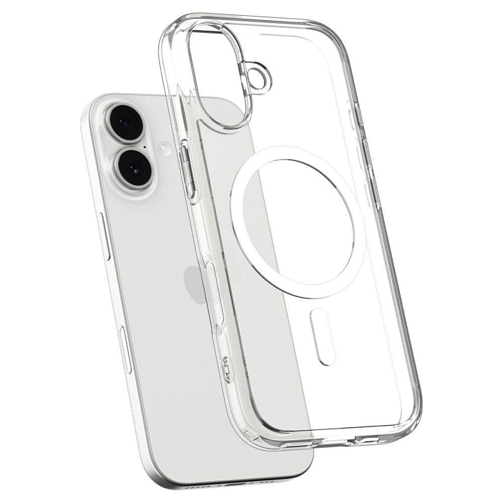 Funda MagSafe para Apple iPhone 17, Spigen, Ultra Hybrid, Blanca