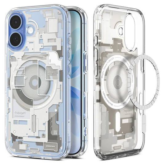 Funda MagSafe para Apple iPhone 17, Spigen, Ultra Hybrid Zero One, Beige