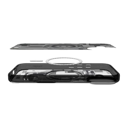 Funda MagSafe para Apple iPhone 17, Spigen, Ultra Hybrid Zero One, Negra
