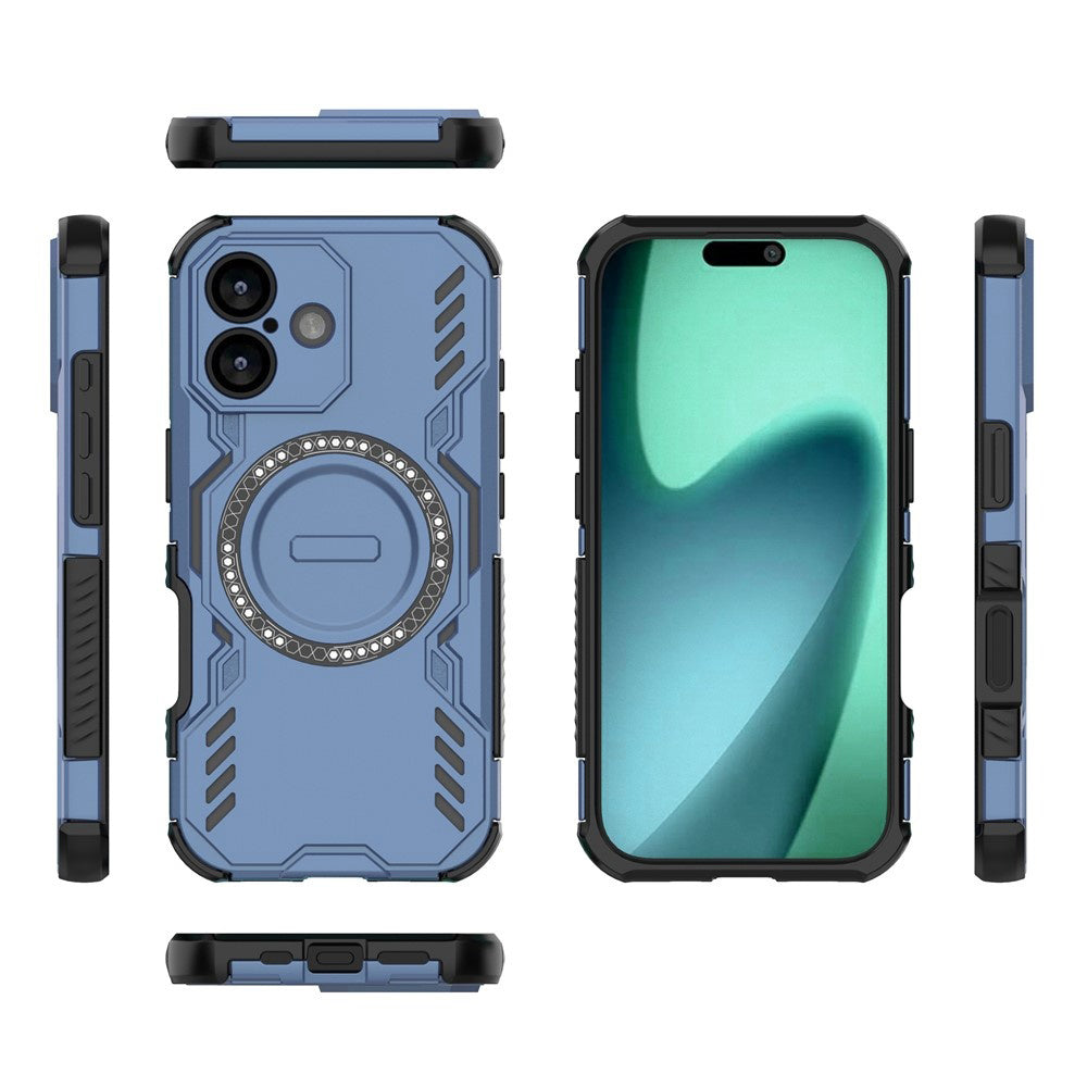 Funda MagSafe para Apple iPhone 17, Techsuit, ArmorMag, Azul