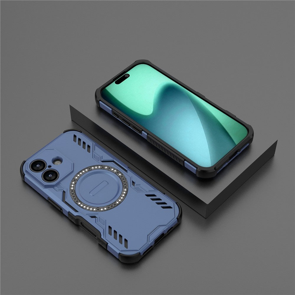 Funda MagSafe para Apple iPhone 17, Techsuit, ArmorMag, Azul