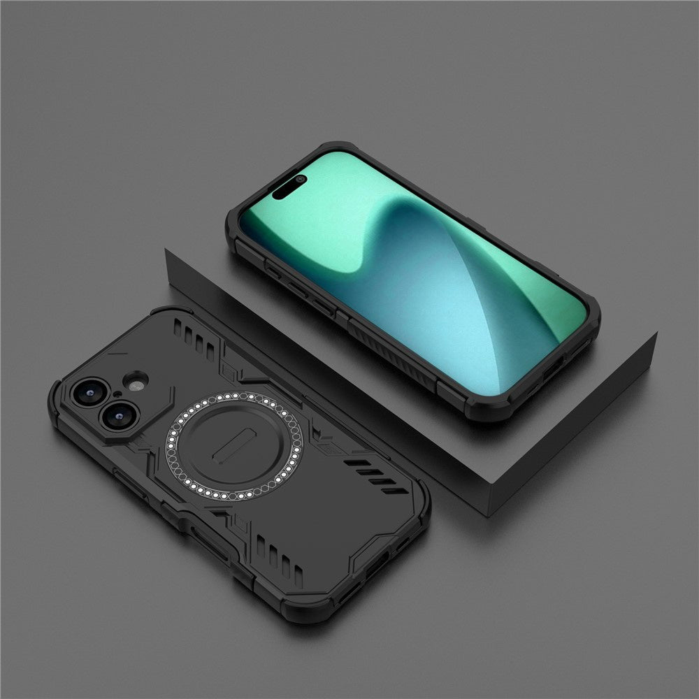 Funda MagSafe para Apple iPhone 17, Techsuit, ArmorMag, Negra