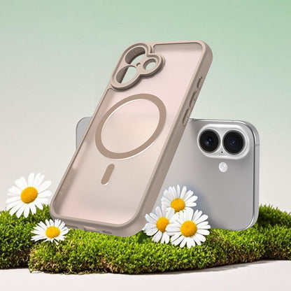 Funda MagSafe para Apple iPhone 17, Techsuit, HaloFrost II, Dorada