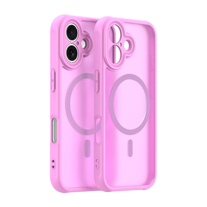 MagSafe Case for Apple iPhone 17, Techsuit, HaloFrost II, Pink