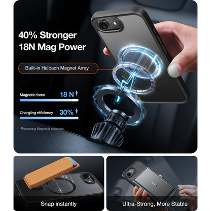 Funda MagSafe para Apple iPhone 17, Torras, Guardian, Transparente