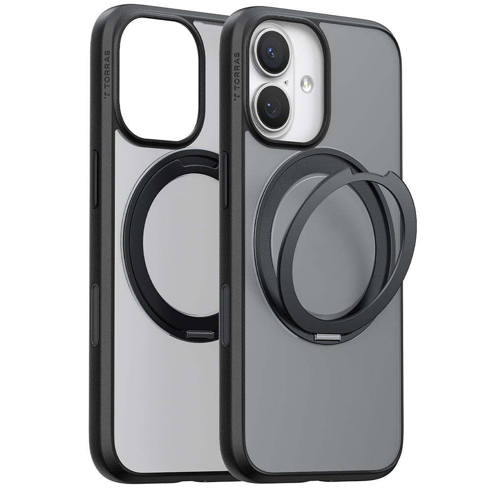 Funda MagSafe para Apple iPhone 17, Torras, Ostand Pro, Negra