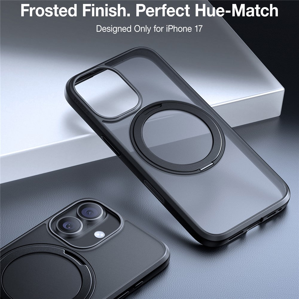 Funda MagSafe para Apple iPhone 17, Torras, Ostand Pro, Negra