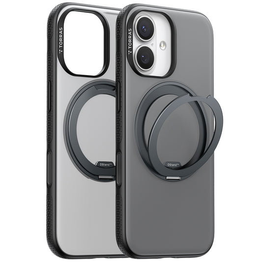 Funda MagSafe para Apple iPhone 17, Torras, Ostand R Fitness, Negra