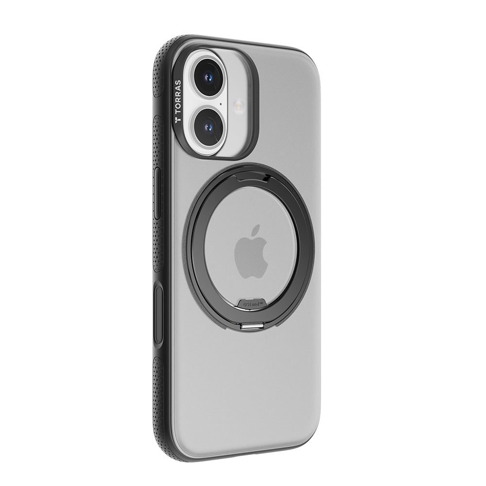 Funda MagSafe para Apple iPhone 17, Torras, Ostand R Fitness, Negra