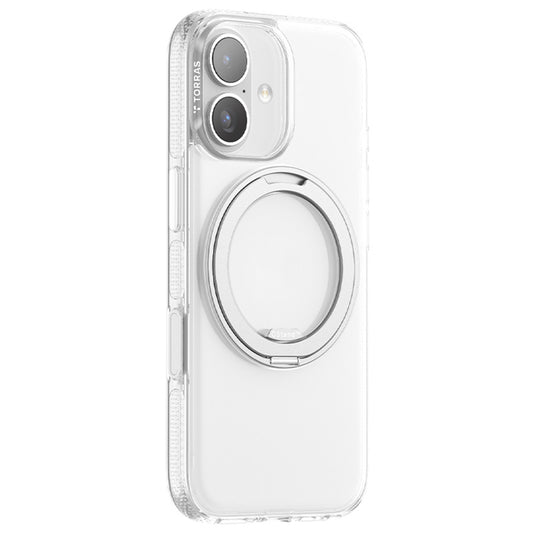 Funda MagSafe para Apple iPhone 17, Torras, Ostand R Fitness, Transparente
