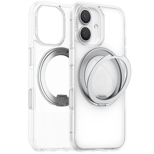 Funda MagSafe para Apple iPhone 17, Torras, Ostand R Fitness, Transparente