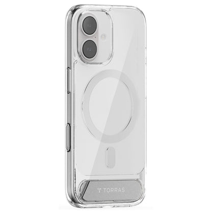 Funda MagSafe para Apple iPhone 17, Torras, Pstand, Transparente