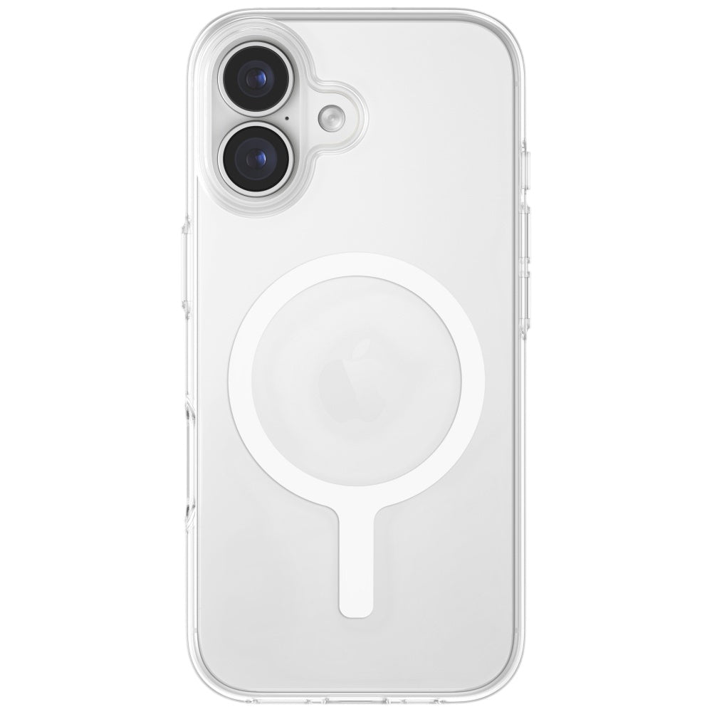 Funda MagSafe para Apple iPhone 17, UNIQ, Clario MagClick, Transparente