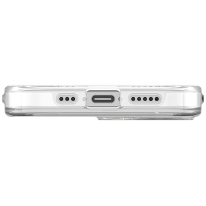 Funda MagSafe para Apple iPhone 17, UNIQ, Clario MagClick, Transparente
