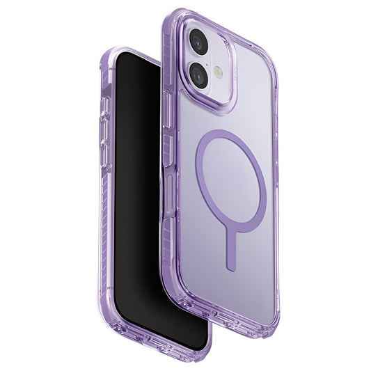 Funda MagSafe para Apple iPhone 17, UNIQ, Combat MagClick, Morado