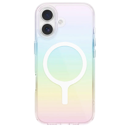 Funda MagSafe para Apple iPhone 17, UNIQ, Iridescia MagClick, Multicolor