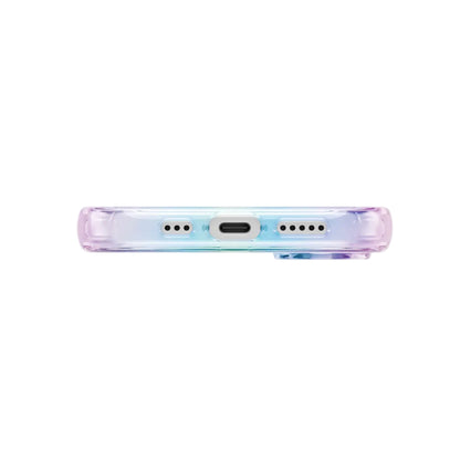 Funda MagSafe para Apple iPhone 17, UNIQ, Iridescia MagClick, Multicolor