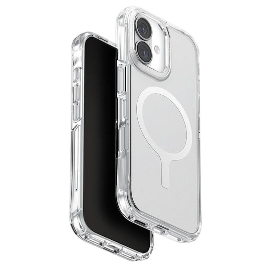 Funda MagSafe para Apple iPhone 17, UNIQ, LifePro Xtreme MagClick, Transparente