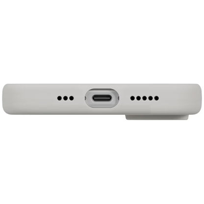 Funda MagSafe para Apple iPhone 17, UNIQ, Lino MagClick, Gris