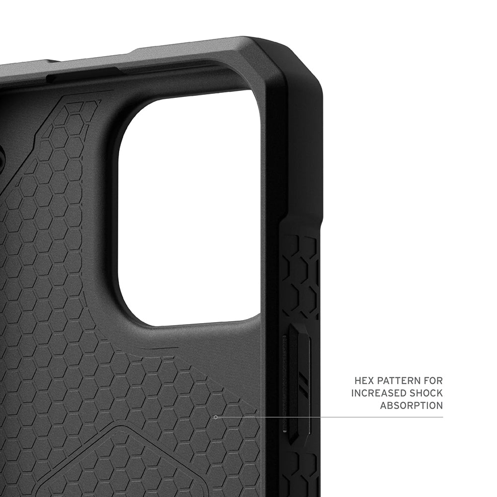 Funda MagSafe para Apple iPhone 17, Urban Armor Gear, Monarch Pro Kevlar, Negra