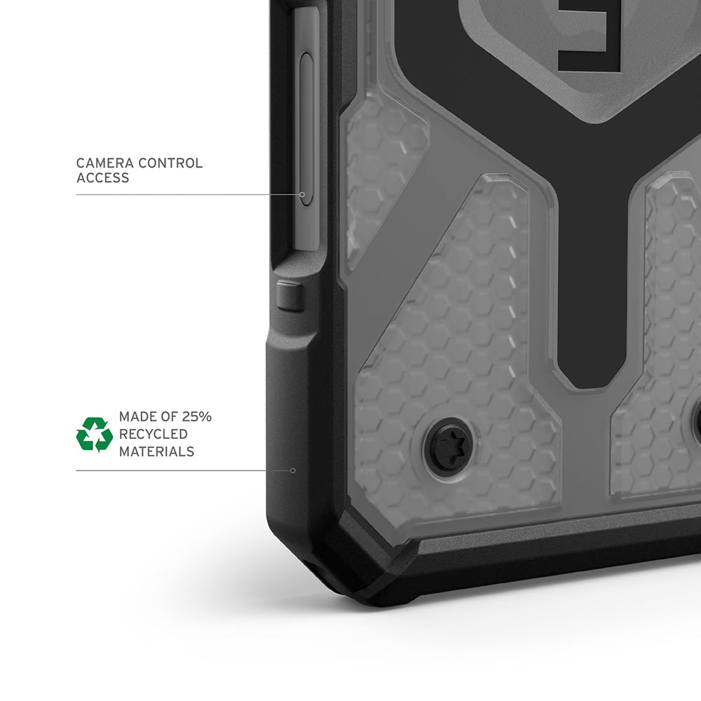 Funda MagSafe para Apple iPhone 17, Urban Armor Gear, Pathfinder Clear, Gris