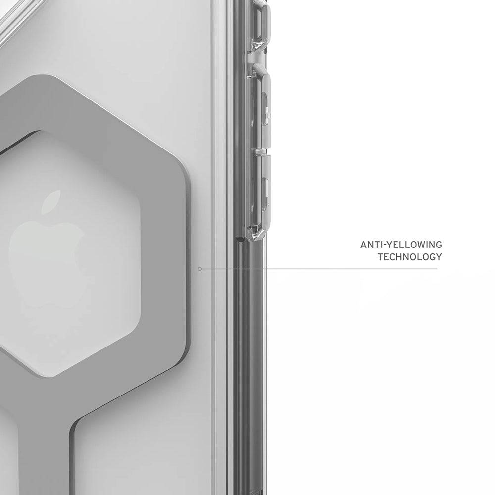 Funda MagSafe para Apple iPhone 17, Urban Armor Gear, Plyo, Blanca