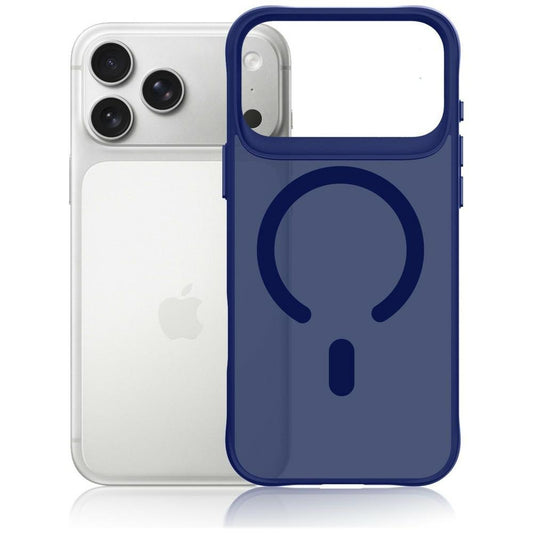 Funda MagSafe para Apple iPhone 18 Pro / 17 Pro, 3MK, Smoke MagCase, azul