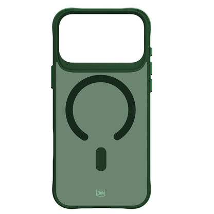 Funda MagSafe para Apple iPhone 18 Pro / 17 Pro, 3MK, Smoke MagCase, Verde