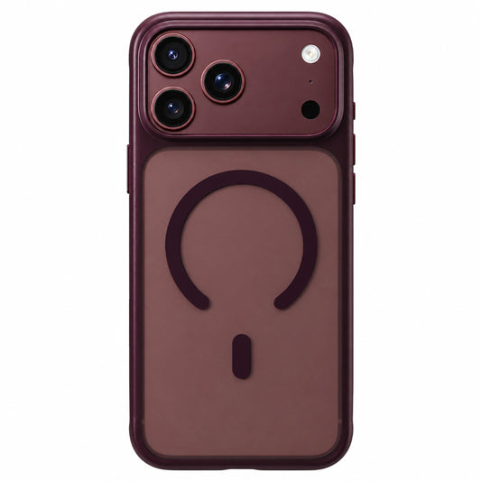 MagSafe Case for Apple iPhone 18 Pro / 17 Pro, Blueo, APE Anti-Drop, Burgundy