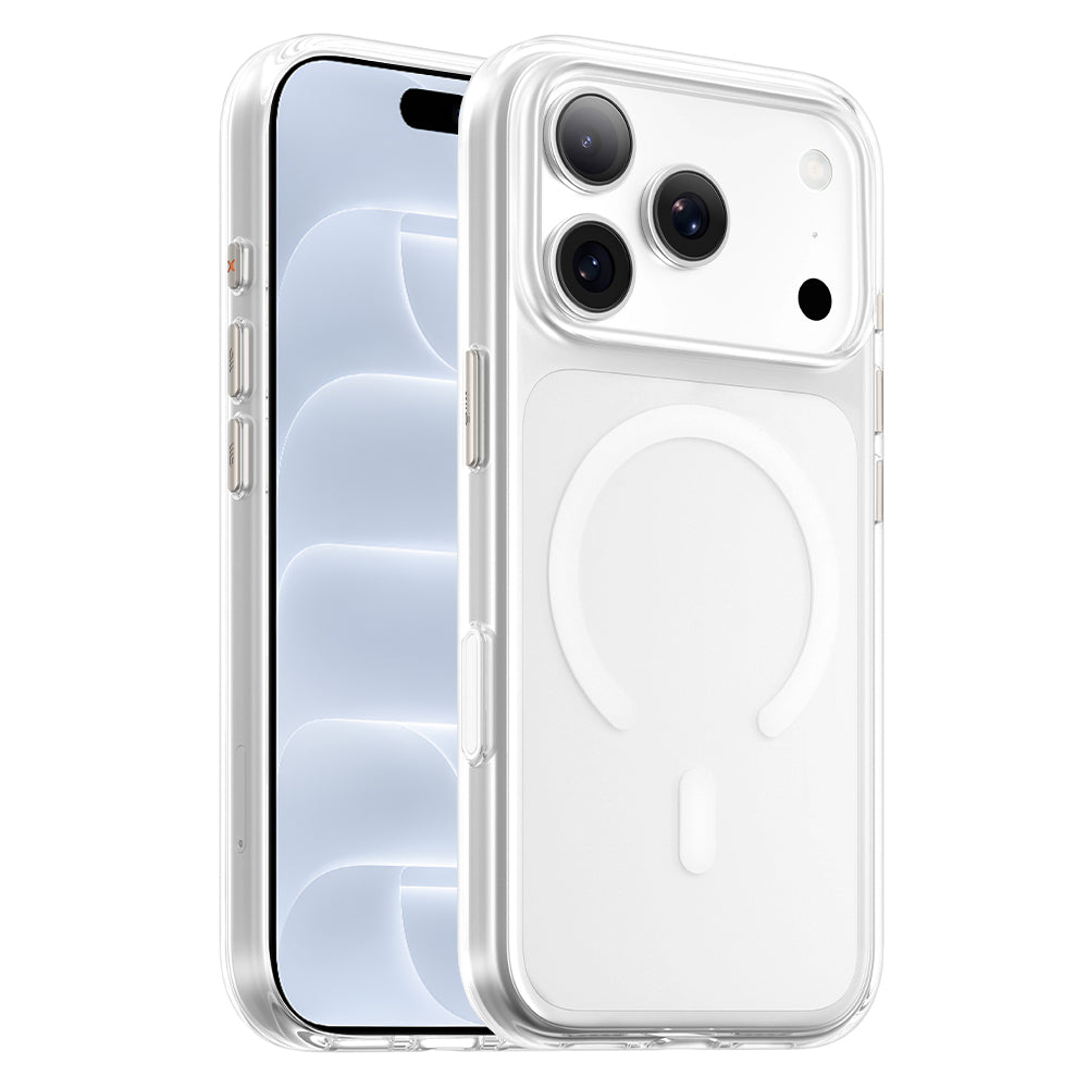 Funda MagSafe para Apple iPhone 18 Pro / 17 Pro, Blueo, Crystal Pro Anti-Drop, transparente