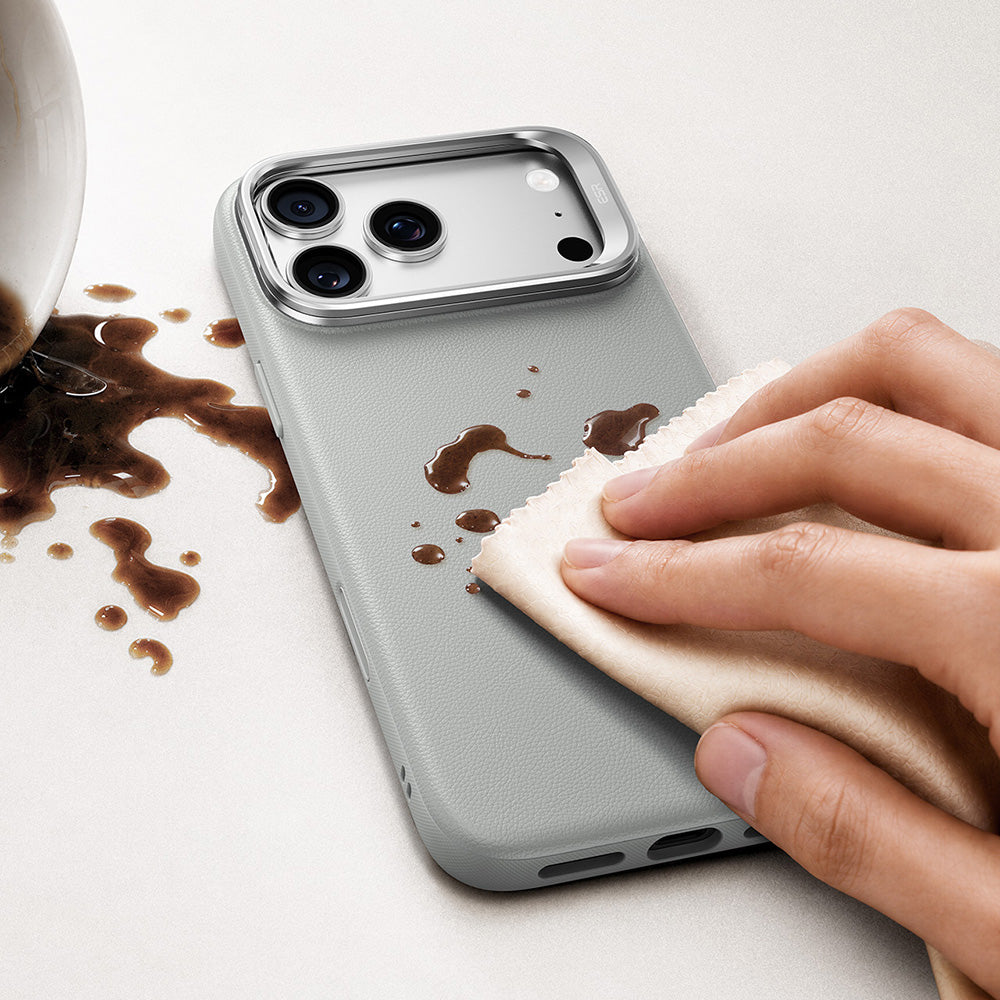 Funda MagSafe para Apple iPhone 18 Pro / 17 Pro, ESR, Atelier con soporte, Gris