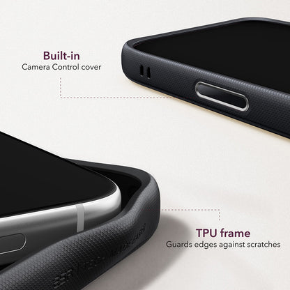 Funda MagSafe para Apple iPhone 18 Pro / 17 Pro, ESR, Atelier con soporte, Negra