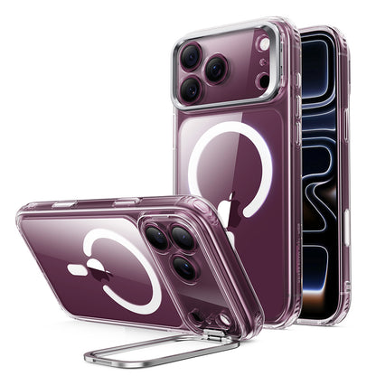 Funda MagSafe para Apple iPhone 18 Pro / 17 Pro, ESR, Classic Hybrid Kickstand, Transparente