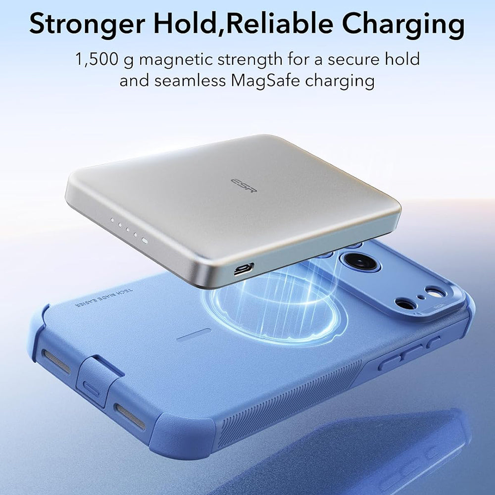 Funda MagSafe para Apple iPhone 18 Pro / 17 Pro, ESR, Cyber, Azul