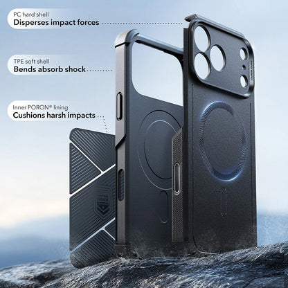 Funda MagSafe para Apple iPhone 18 Pro / 17 Pro, ESR, Cyber, Negra