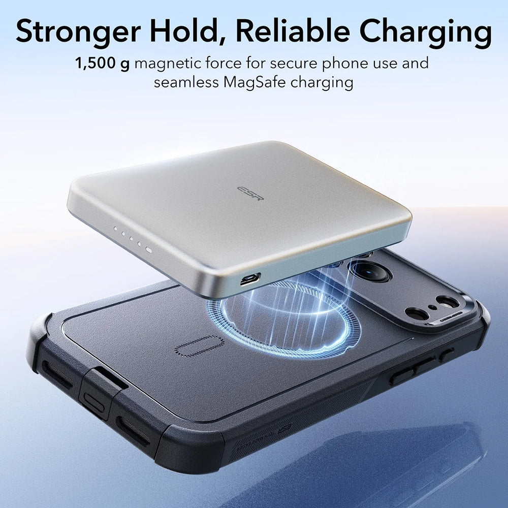 Funda MagSafe para Apple iPhone 18 Pro / 17 Pro, ESR, Cyber, Negra