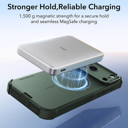 Funda MagSafe para Apple iPhone 18 Pro / 17 Pro, ESR, Cyber, Verde